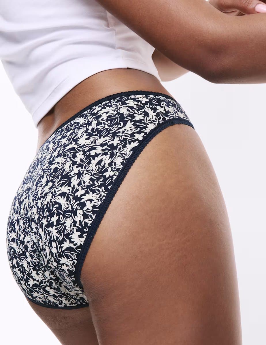 Marks & Spencer M&S 5pk Cotton Lycra™ High Leg Knickers Grey Mix - 2