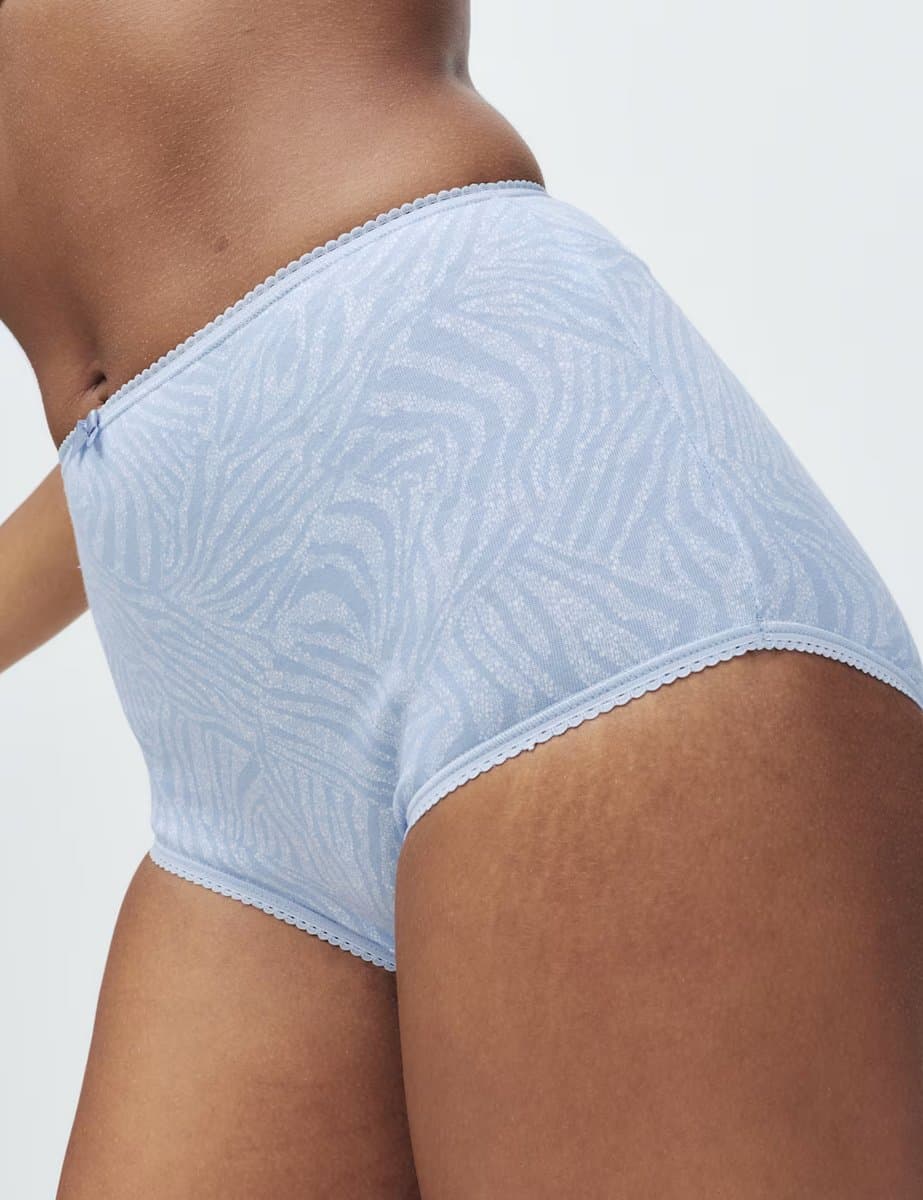 Marks & Spencer M&S 10pk Cotton Lycra® Full Brief Knickers Dark Blue - 3