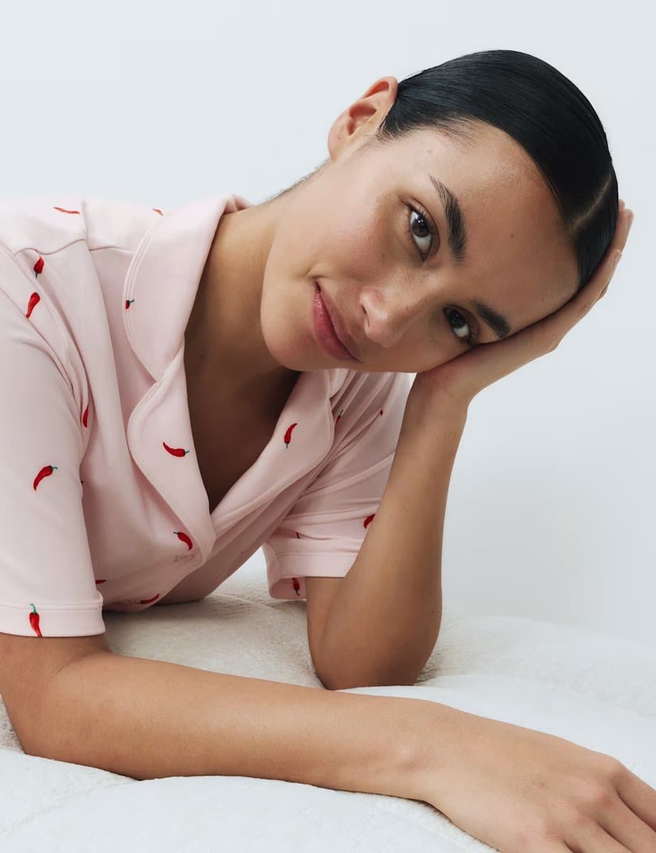 Marks & Spencer M&S 2 Pack Soft Touch Revere Shortie Sets Pink Mix - 4