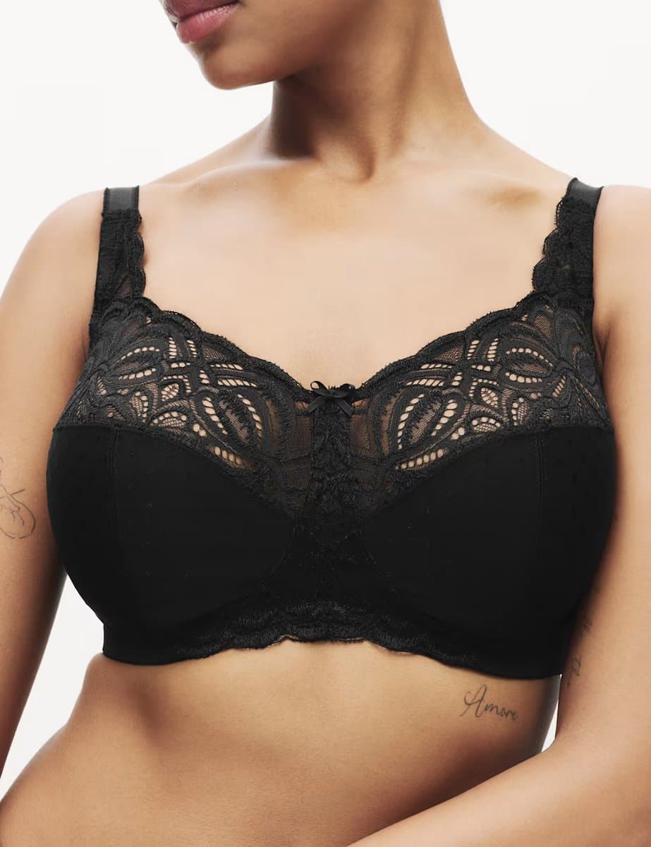 Marks & Spencer M&S Amelia Lace Non Wired Total Support Bra B-H Black - 3