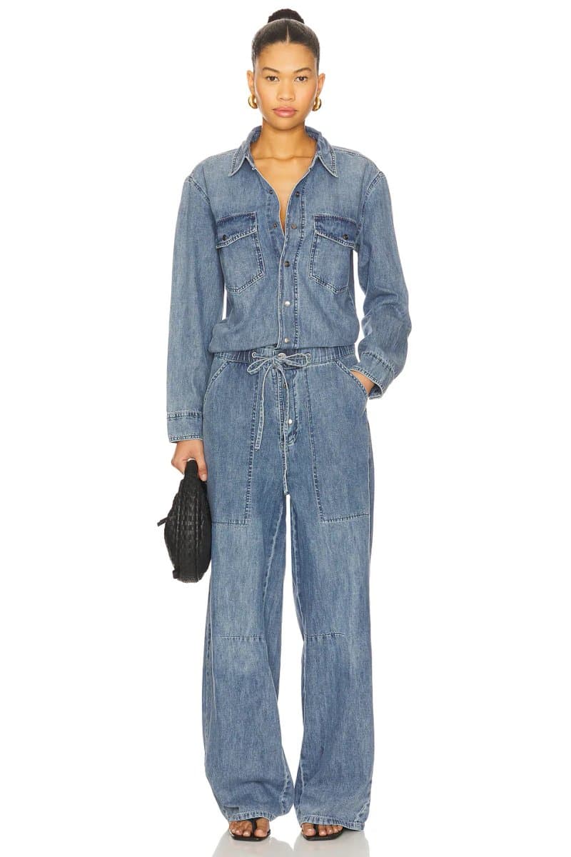 revolve Izzy Denim Overall