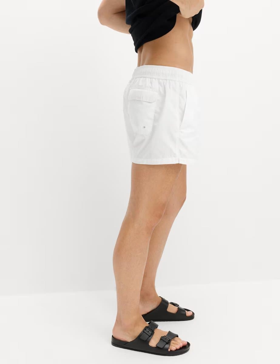 Marks & Spencer M&S Quick Dry Plain Swim Shorts White