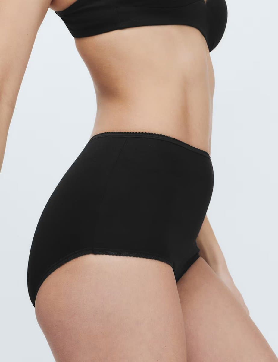 Marks & Spencer M&S 10pk Cotton Lycra® Full Briefs Black - 3