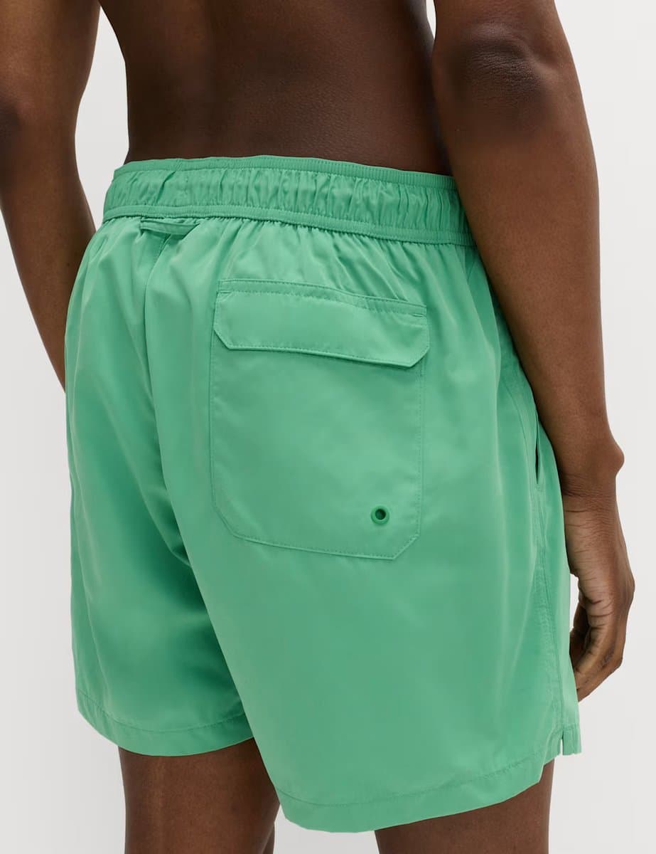 Marks & Spencer M&S Quick Dry Plain Swim Shorts Bright Green - 4