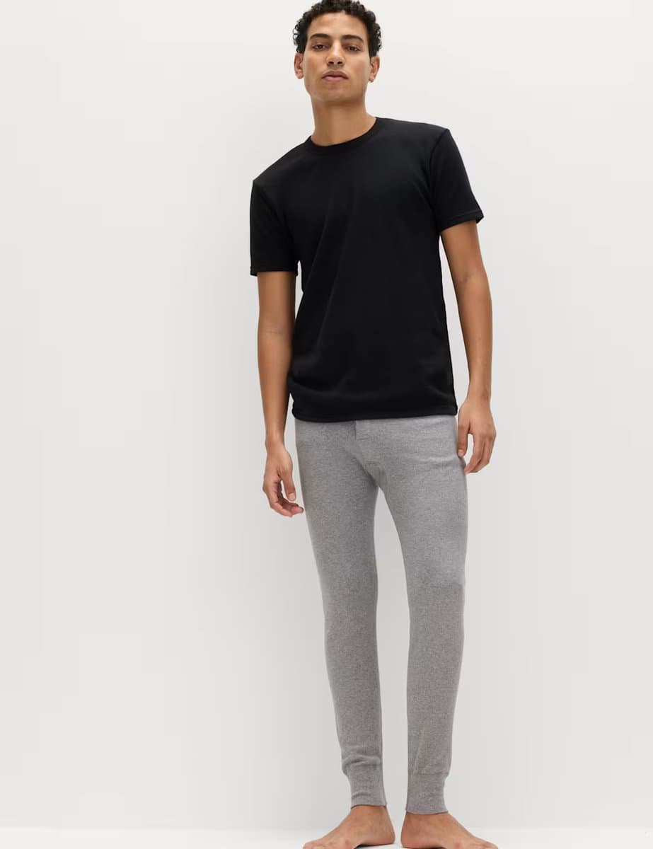 Marks & Spencer M&S Heatgen™ Medium Thermal Long Johns Grey - 3