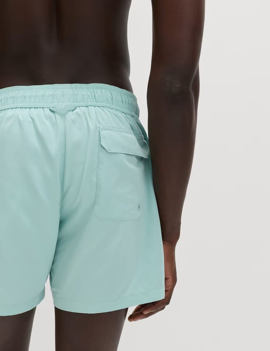Marks & Spencer M&S Quick Dry Plain Swim Shorts Light Mint - 3