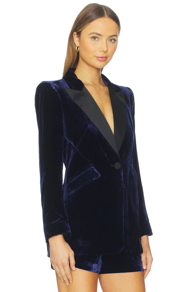 revolve Sheila Structured Tux Blazer - 2