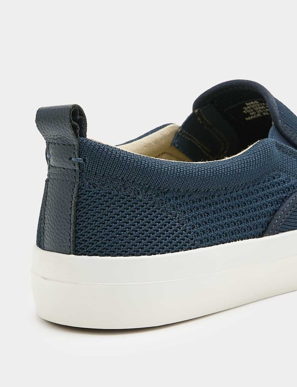 Marks & Spencer M&S Mesh Slip On Pumps Navy - 2