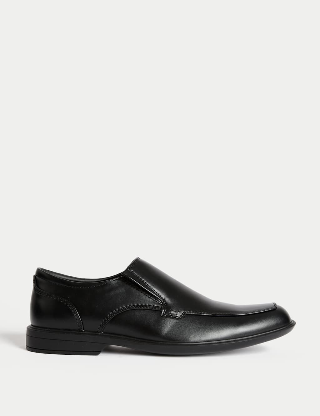 Marks & Spencer M&S Slip-On Square Toe Shoes Black
