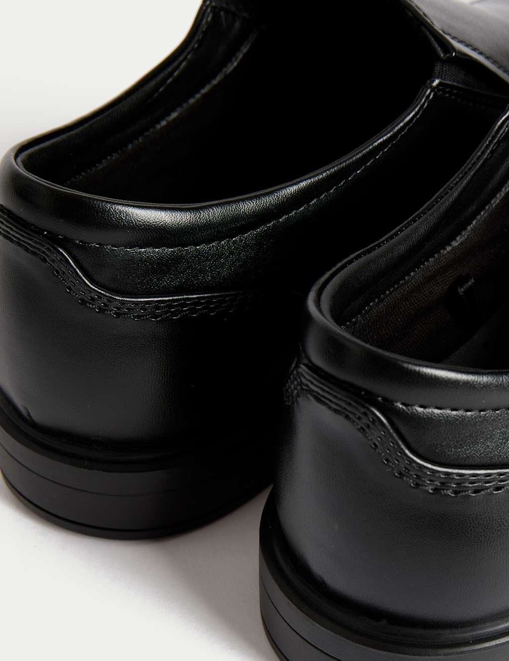 Marks & Spencer M&S Slip-On Square Toe Shoes Black - 2