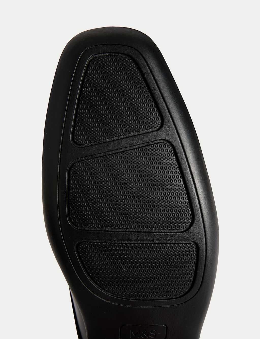 Marks & Spencer M&S Slip-On Square Toe Shoes Black - 3