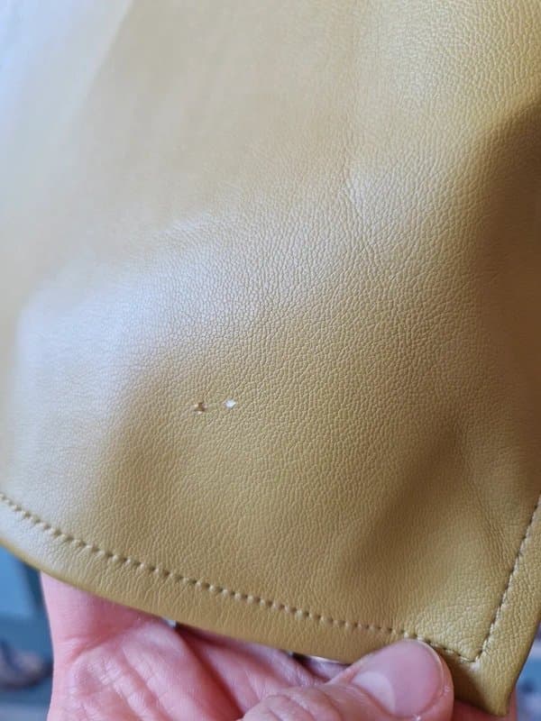 Never Fully Dressed Never fully dressed women's Lime Vegan Leather Jaspre Skirt size 18 BNWT