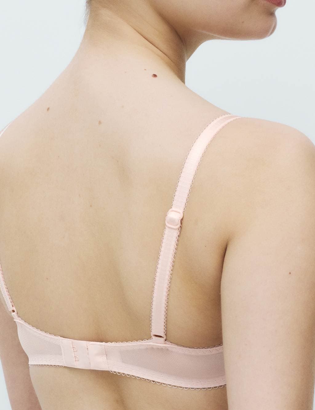 Marks & Spencer M&S Jasmine Lace Wired Balcony Bra A-E Soft Coral - 3