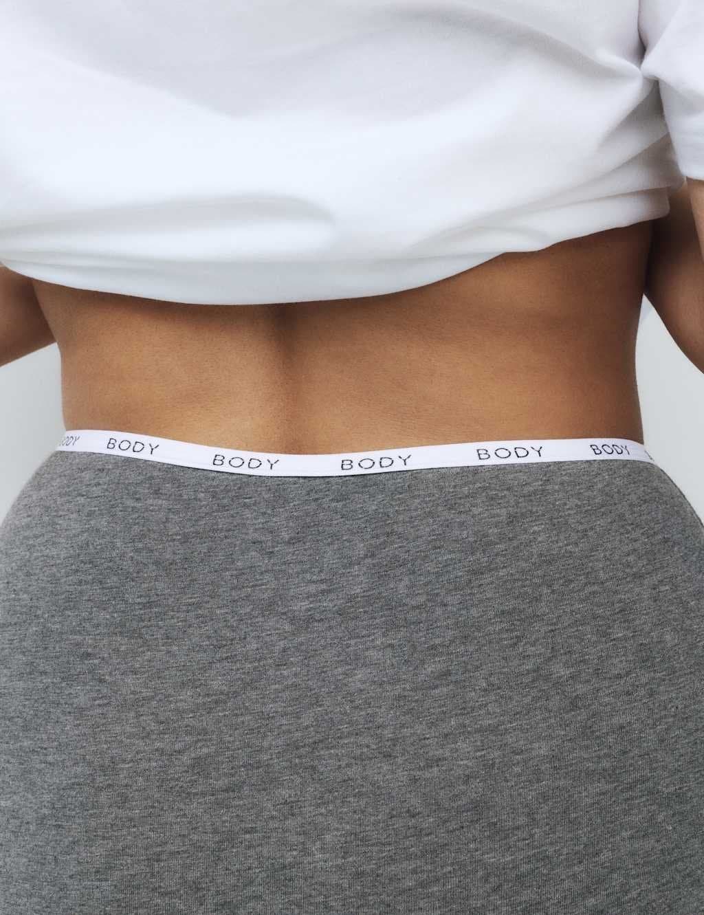 Marks & Spencer M&S 4pk Cotton Rich Full Briefs Grey Mix - 2