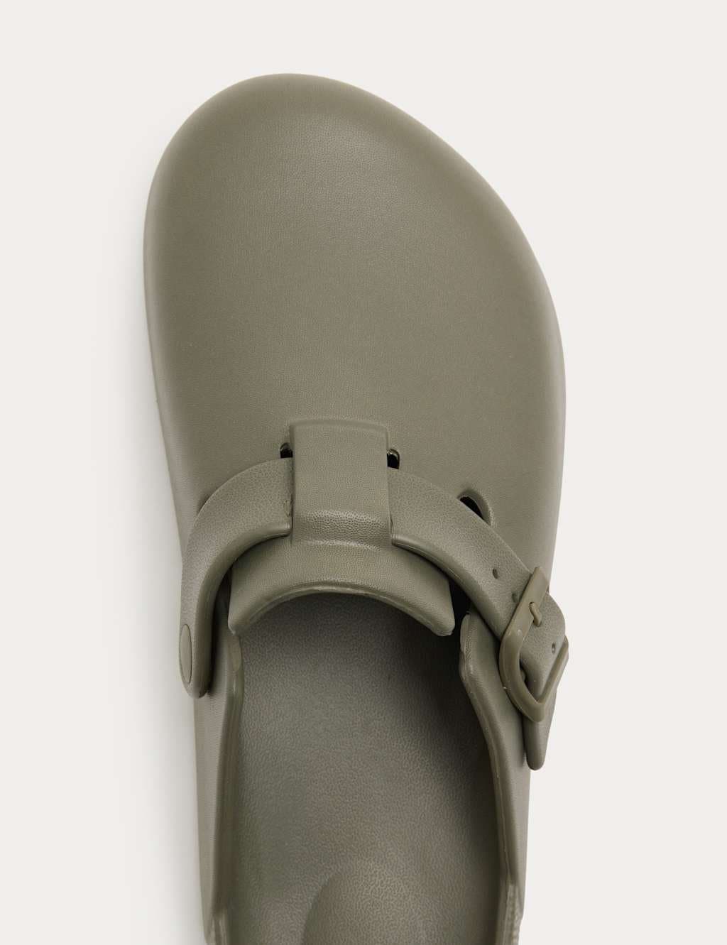 Marks & Spencer M&S Moulded Mules Khaki - 2