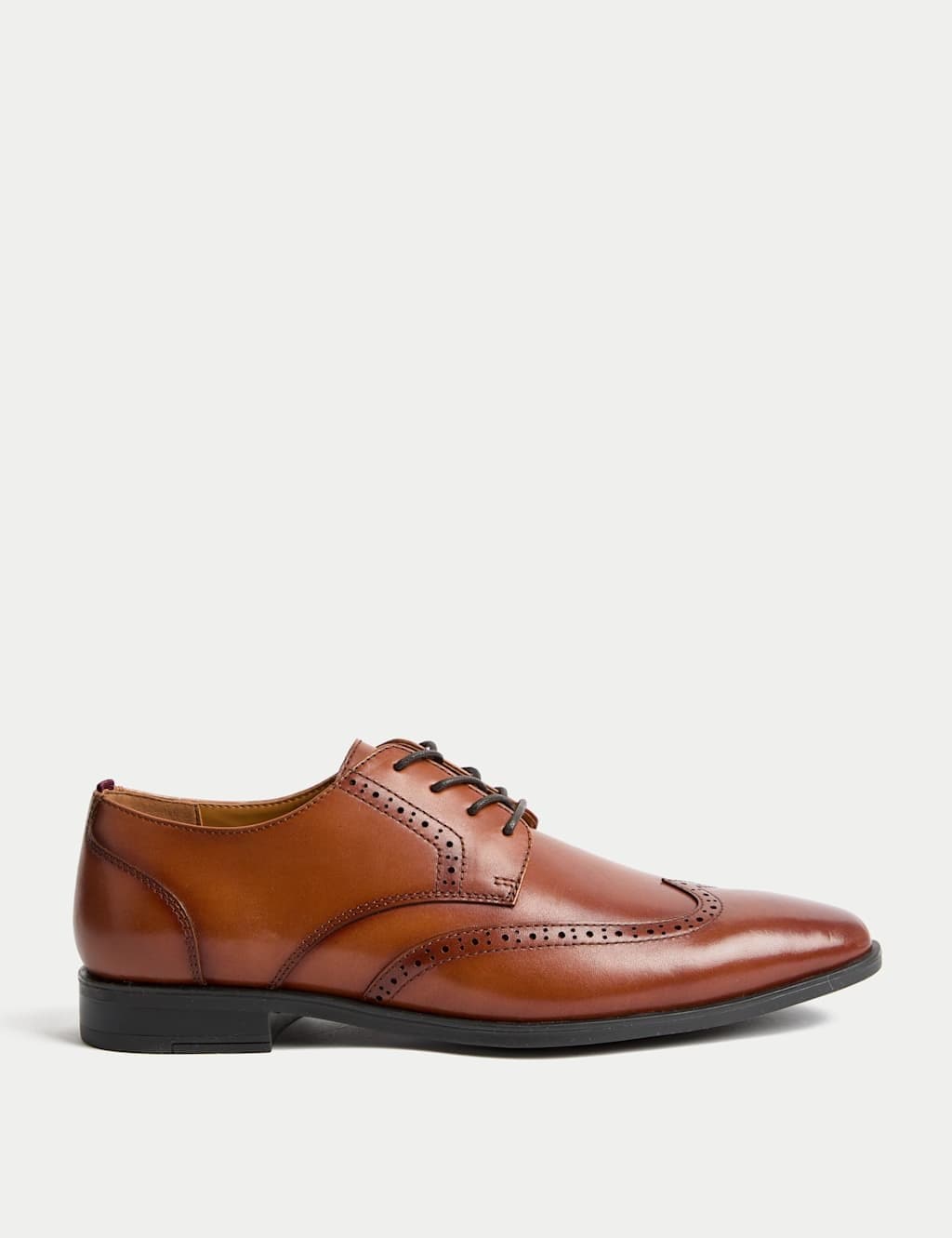 Marks & Spencer M&S Leather Brogues Tan