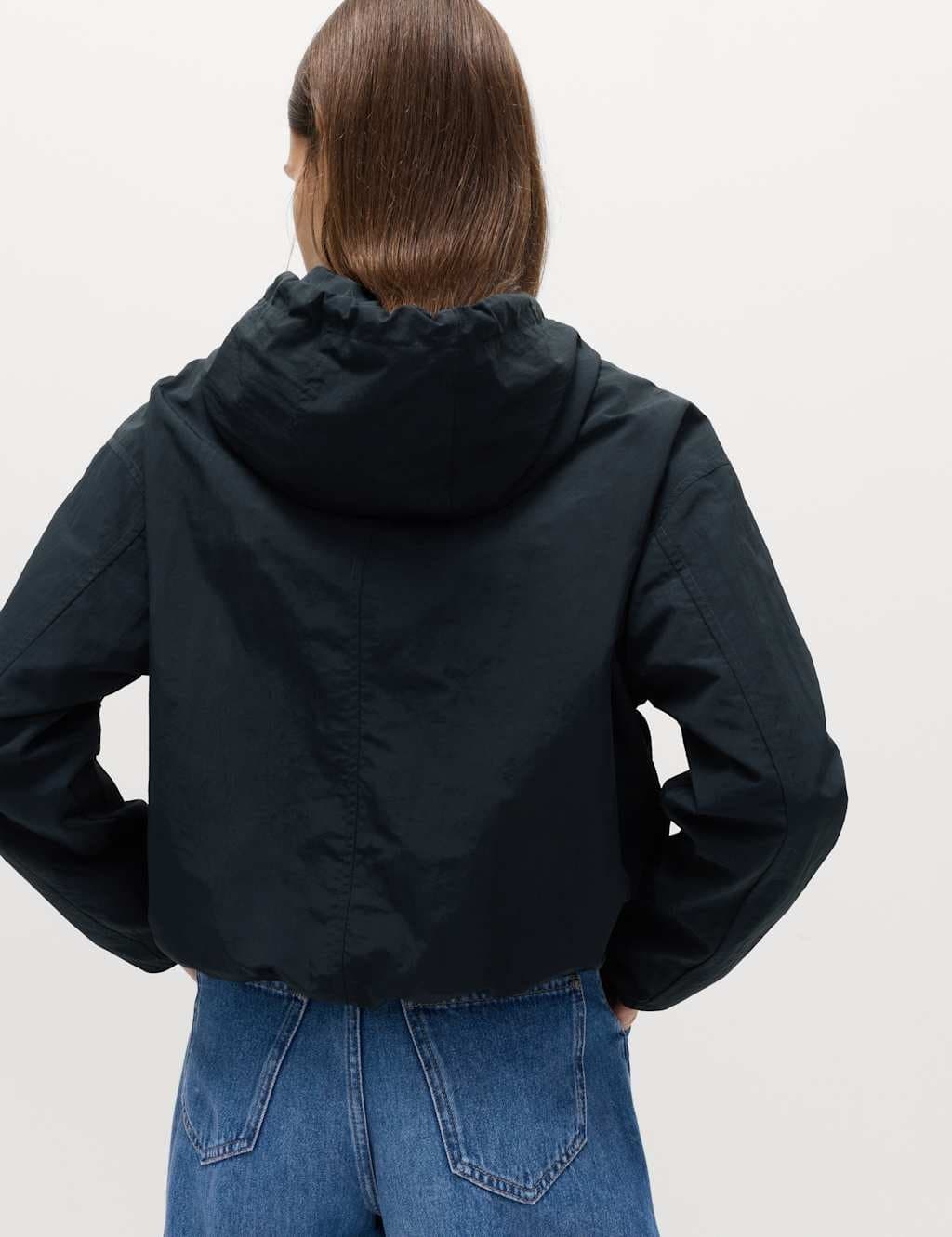 Marks & Spencer M&S Stormwear™ Short Parka Midnight Navy - 2