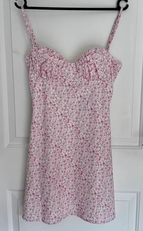 Princess Polly Princess Polly Floral Mini Pink Dress