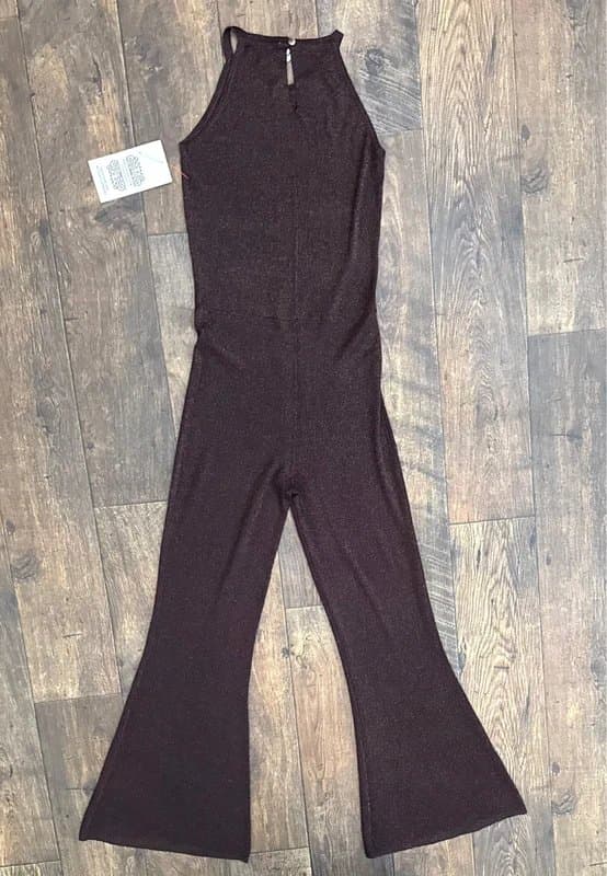 Never Fully Dressed RARE!Oliver Bonas Sparkle Jumpsuit Dress Birthday Xmas Hen Party Cruise Statement 14