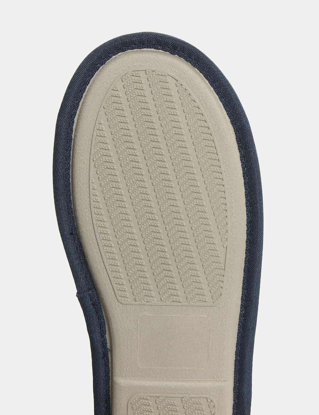 Marks & Spencer M&S Towelling Mule Slippers with Freshfeet™ Navy - 3
