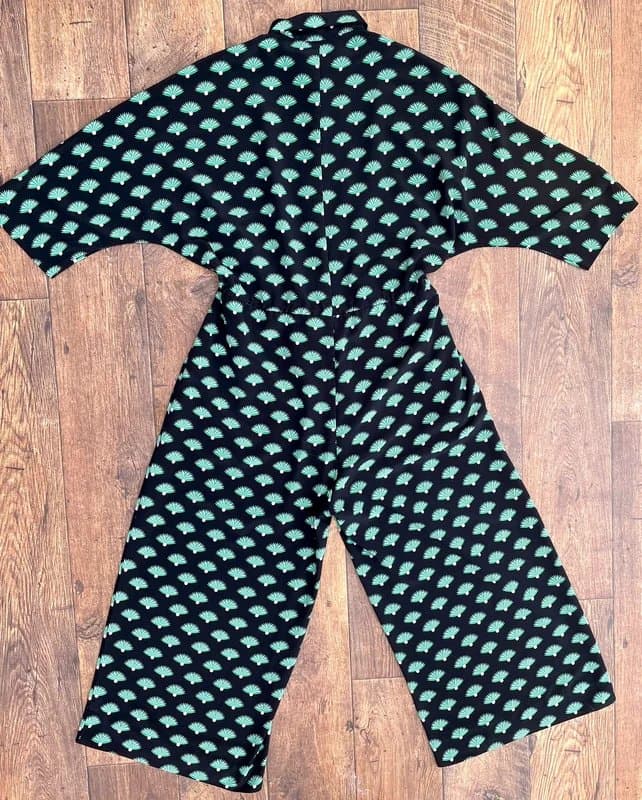 Monki RARE!Monki Japanese Jumpsuit Dress Holiday Shopping Sightseeing Cinema Gig Everyday Statement 14