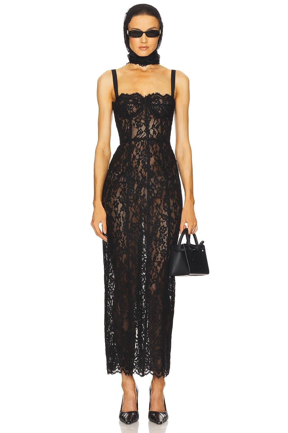 revolve The Lace Column Dress