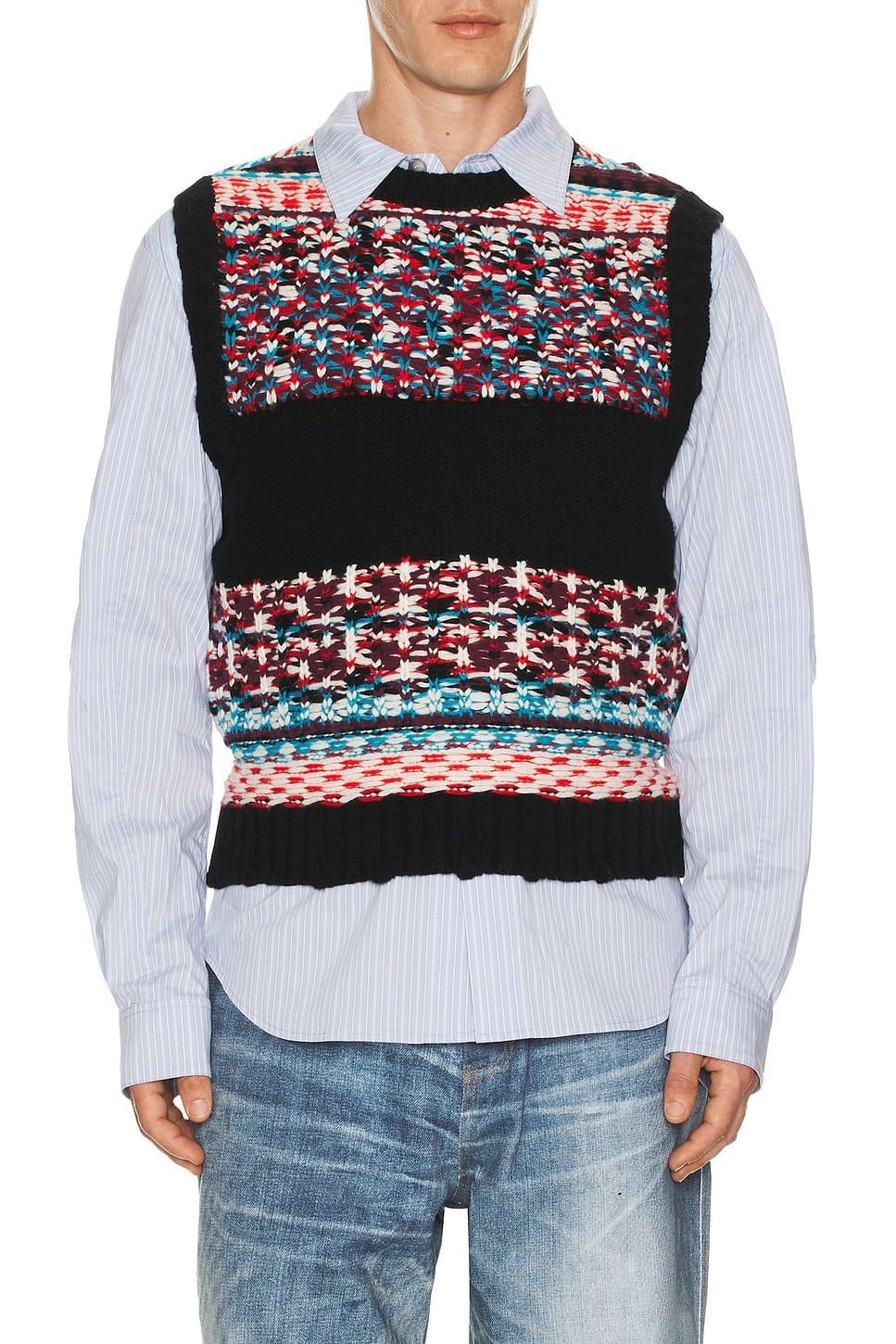 revolve Nordic Crew Neck Vest
