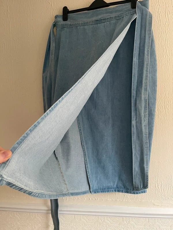 Never Fully Dressed Never fully dressed Denim Jaspre skirt size UK 18