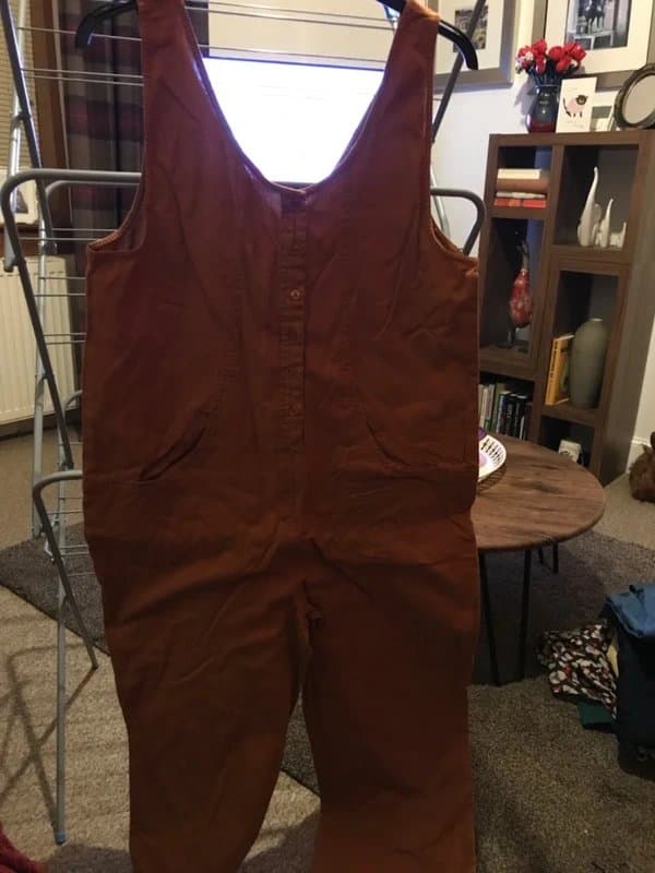 ASOS Burnt orange jumpsuit