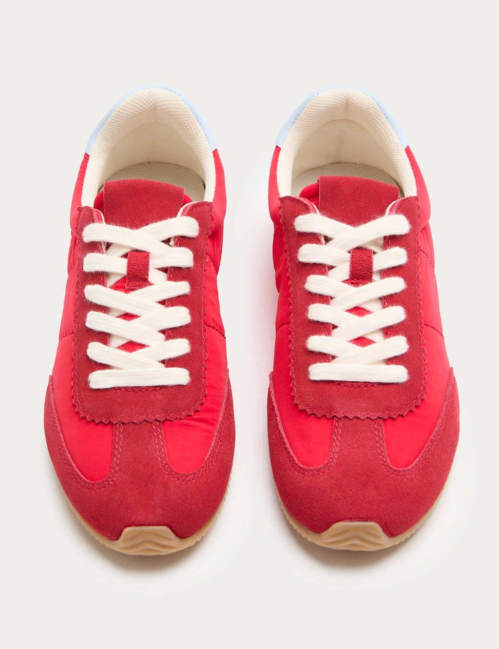 Marks & Spencer M&S Retro Runner Trainers Red