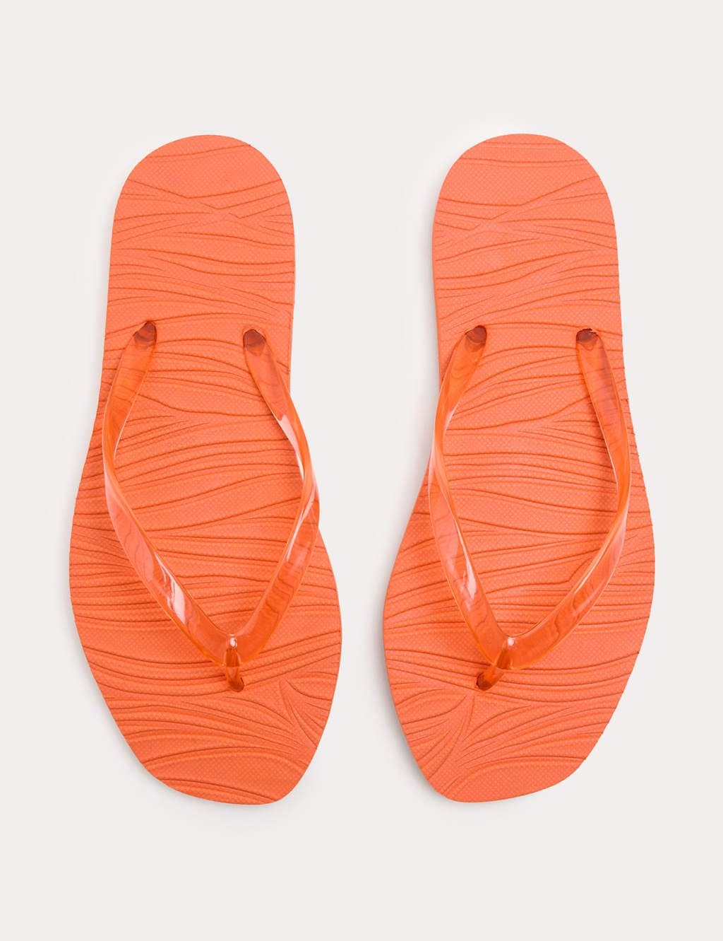 Marks & Spencer M&S Flat Flip Flops Orange
