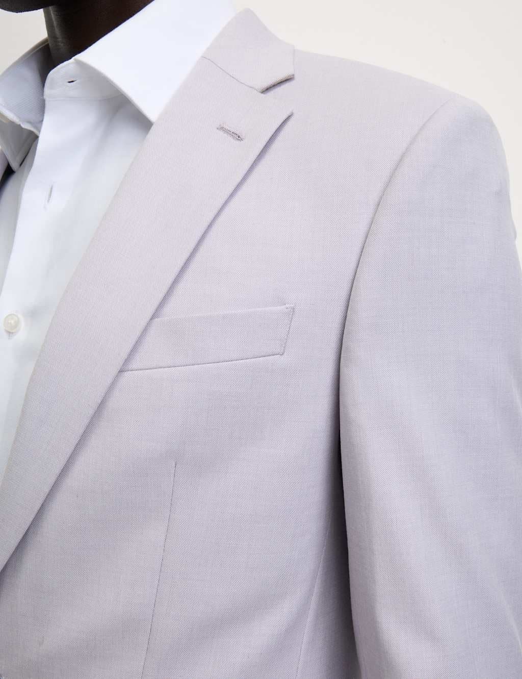 Marks & Spencer M&S Slim Fit Stretch Ultimate Suit Jacket Lilac - 3