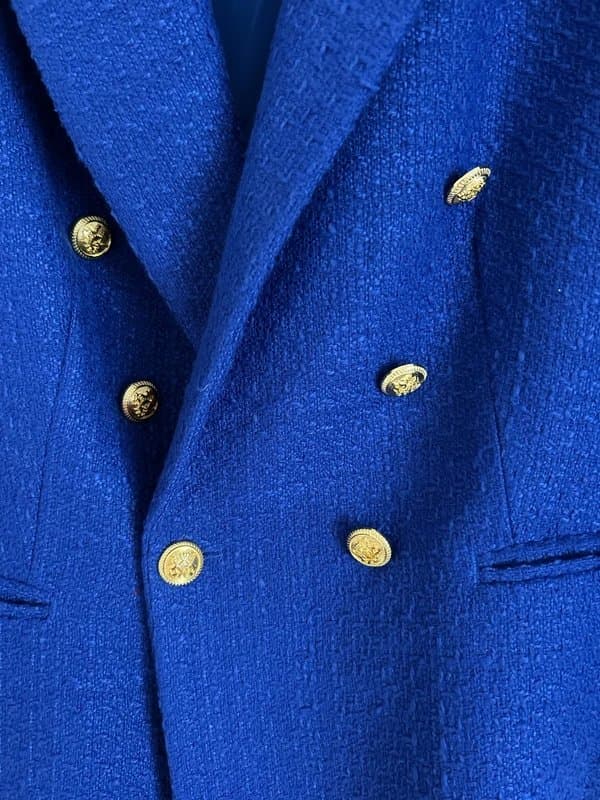 Next Brand Next Tailored Boucle Double Breasted Blazer