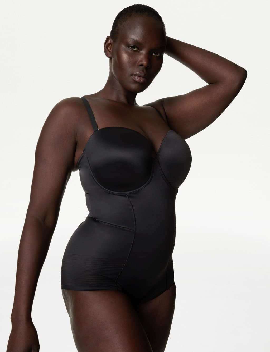 Marks & Spencer M&S Body Define™ Firm Control Bodysuit A-E Black - 2