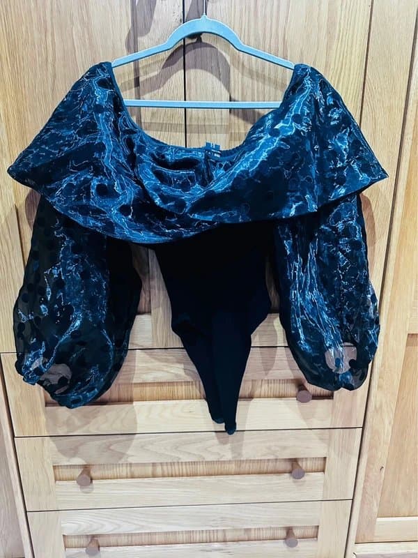 ASOS Women Asos luxe bodysuit top size16