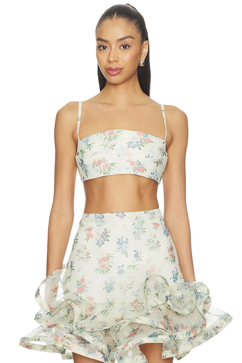 revolve Petal Cascade Bralette
