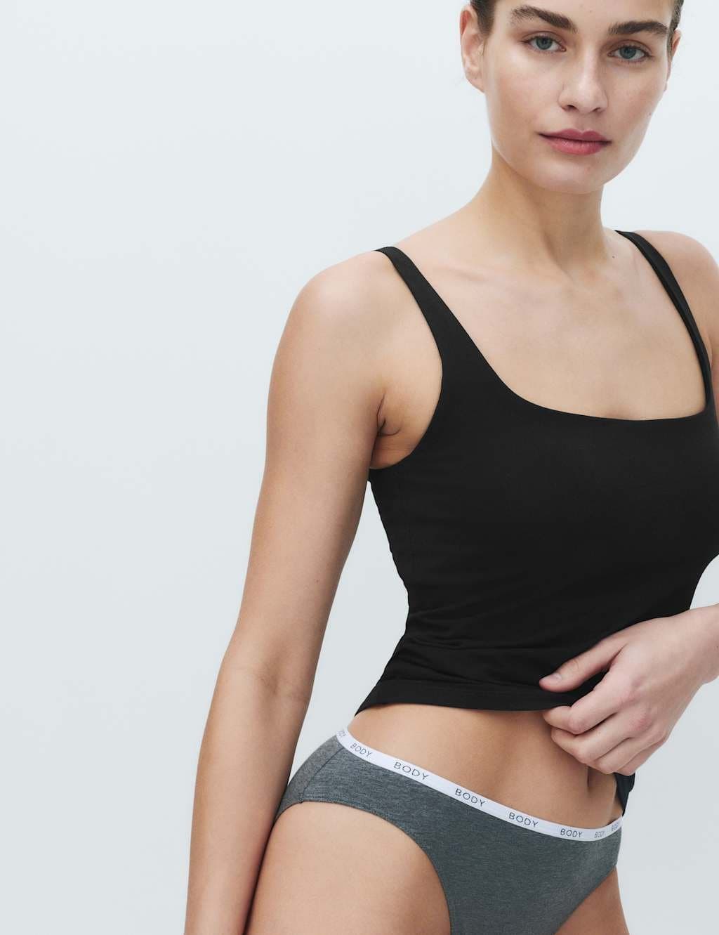 Marks & Spencer M&S Secret Support™ Scoop Neck Bra Vest Black