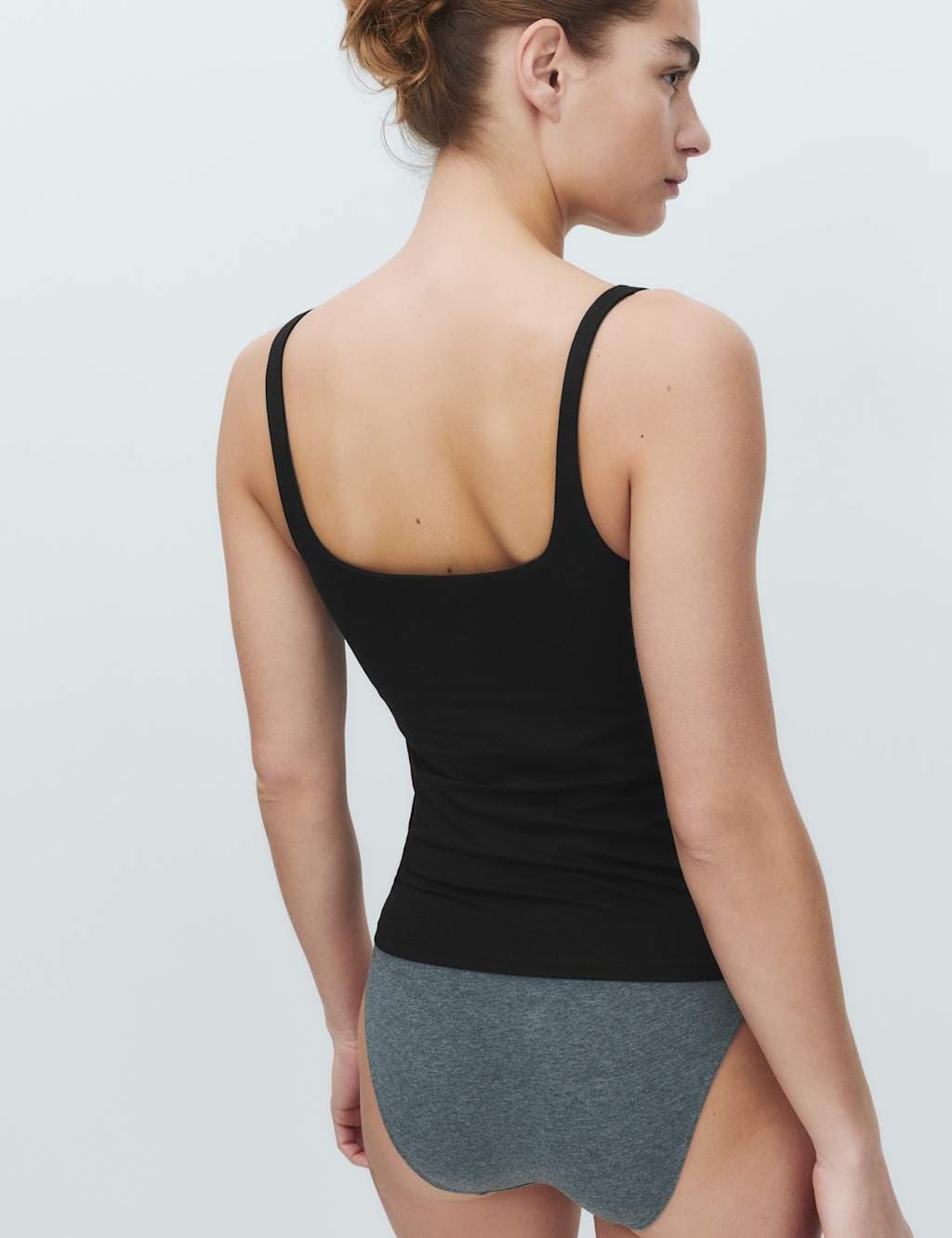 Marks & Spencer M&S Secret Support™ Scoop Neck Bra Vest Black - 4