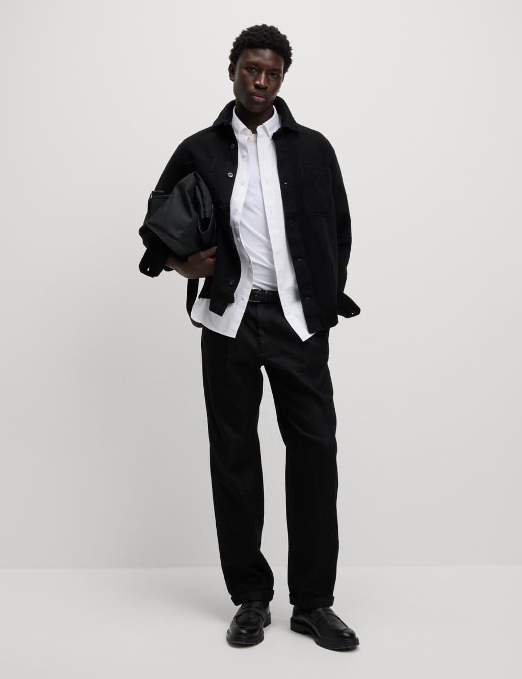 Marks & Spencer M&S Ultimate Pure Cotton Oxford Shirt White - 4